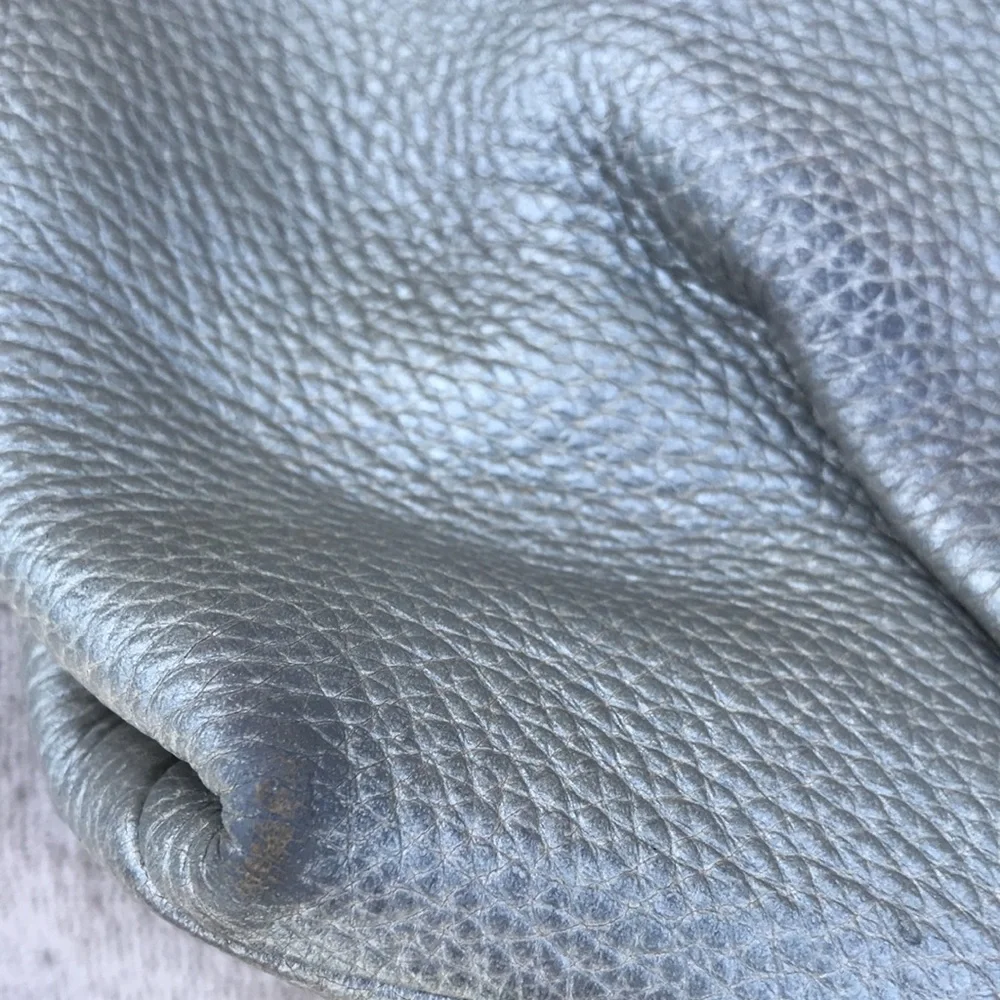Coach Silver Metallic Hobo F15064